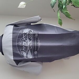 Red Kap 1965 Mustang Mechanic Garage Work Shirt Licensed  Ford